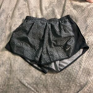 Nike Kid’s Black Patterned Shorts